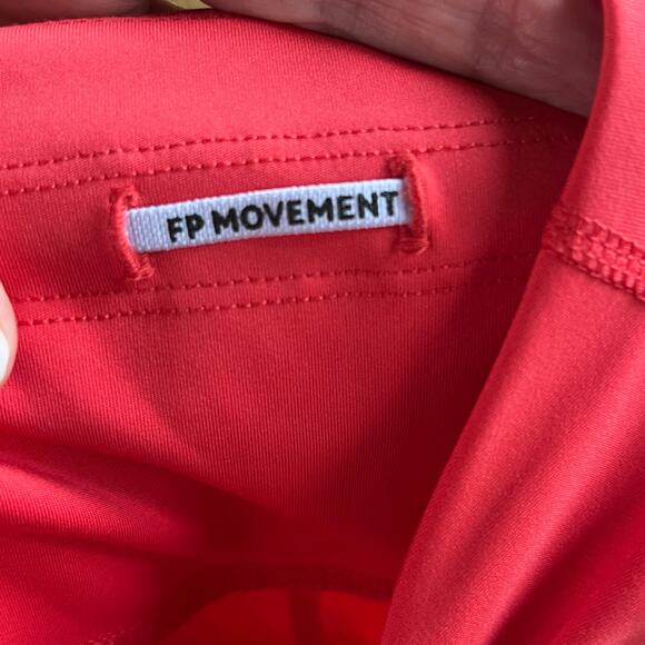 Free People Movement Women's Set The Pace Leggings In Cayenne Size M. NEW - Picture 12 of 14